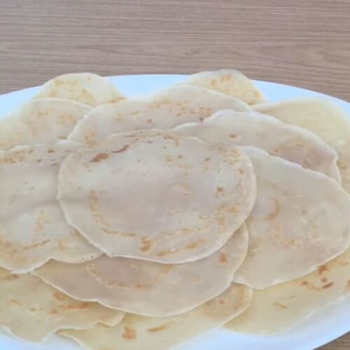 Recette crêpes sans œuf